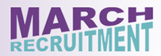 March Recruitment Logo